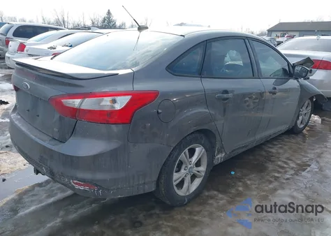 2012 Ford Focus Se from USA, damaged, VIN 1FAHP3F26CL294313